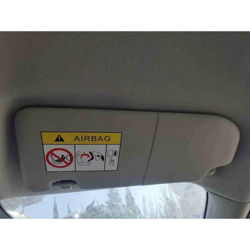 Recambio de parasol derecho para mg zs luxury referencia OEM IAM - Blanco