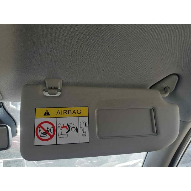 Recambio de parasol derecho para mg zs luxury referencia OEM IAM - Blanco 2