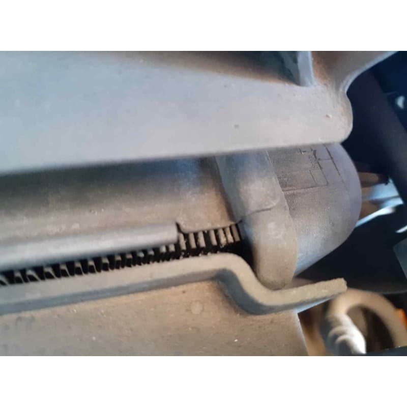 Recambio de radiador agua para volkswagen tiguan (5n1) advance referencia OEM IAM - Blanco
