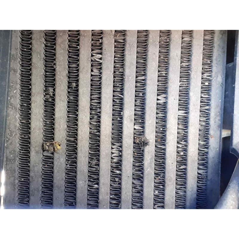 Recambio de intercooler para renault kangoo emotion referencia OEM IAM - Blanco
