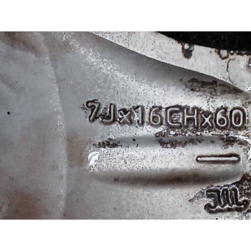 Recambio de llanta para jaguar s-type 3.0 v6 referencia OEM IAM 7JX16CHX60 - Gris 2