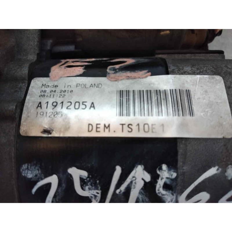 Recambio de motor arranque para citroën c1 audace referencia OEM IAM TS10E1 - Negro 4