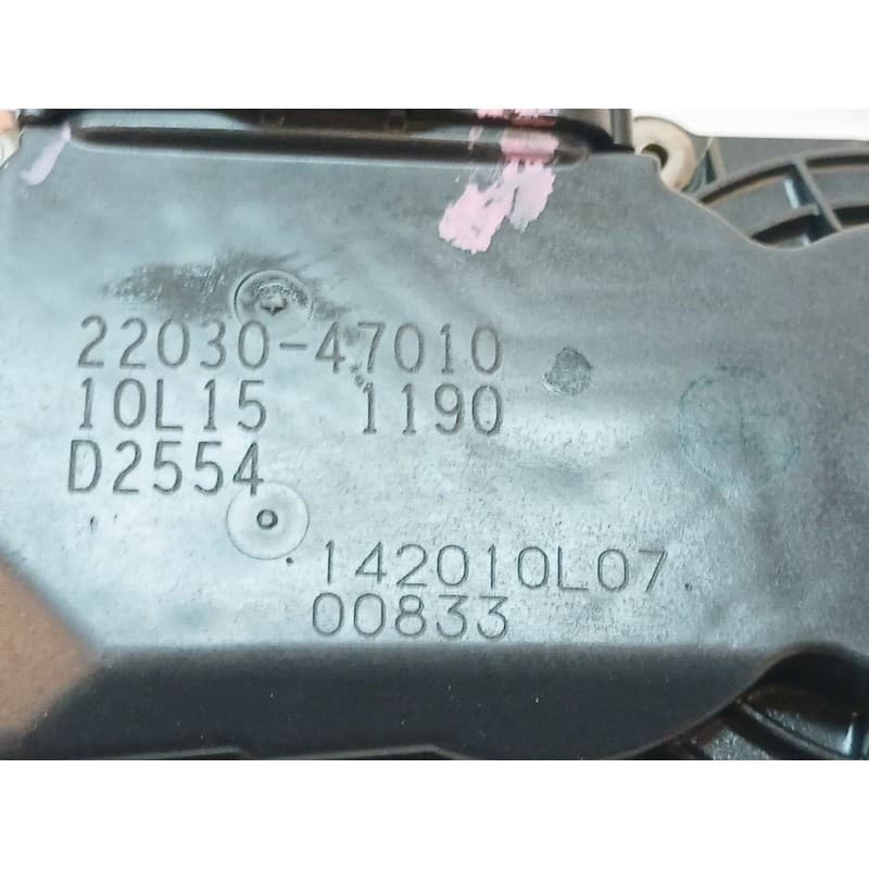 Recambio de caja mariposa para toyota yaris ts referencia OEM IAM 2203047010 - Negro 2