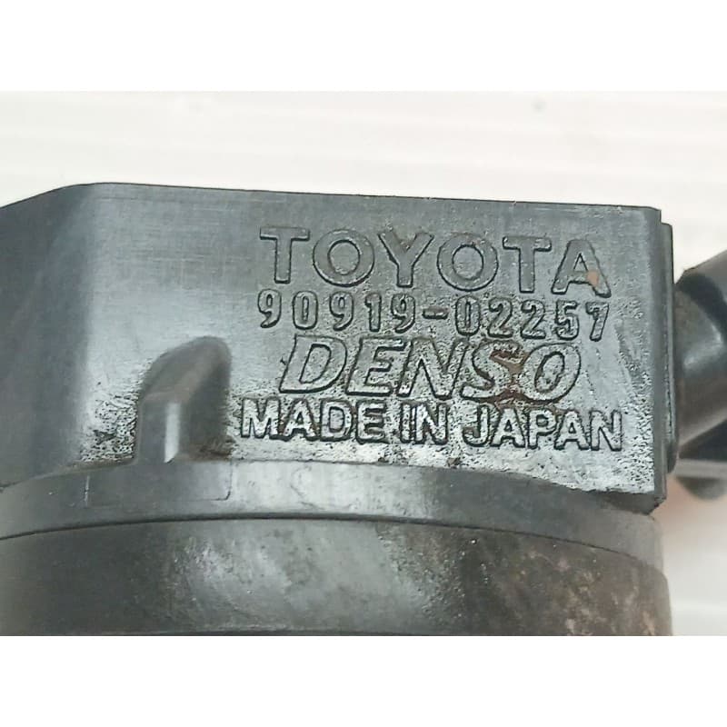 Recambio de bobina encendido para toyota yaris ts referencia OEM IAM 9091902257 - Negro 2