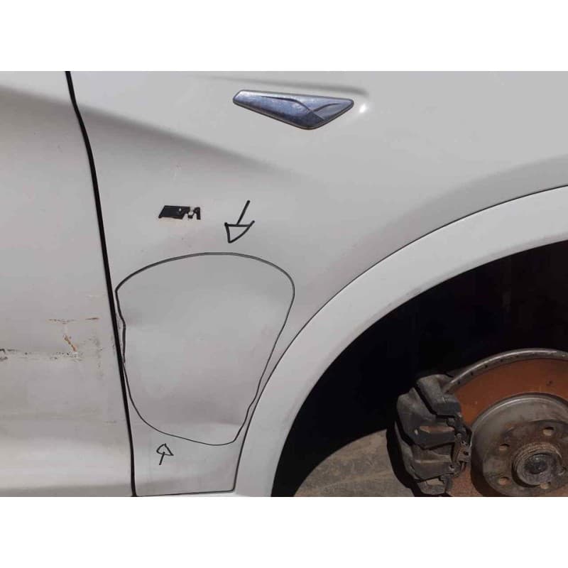 Recambio de morro completo para bmw x4 (f26) xdrive20d m sport referencia OEM IAM - Blanco 2