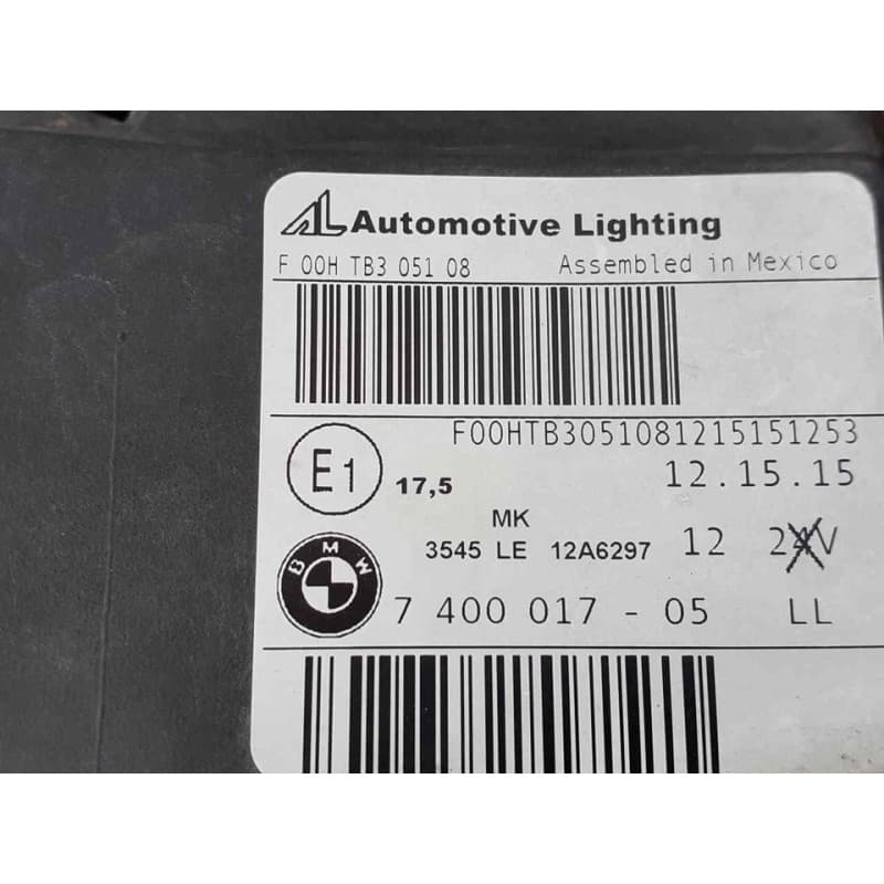 Recambio de morro completo para bmw x4 (f26) xdrive20d m sport referencia OEM IAM - Blanco 3