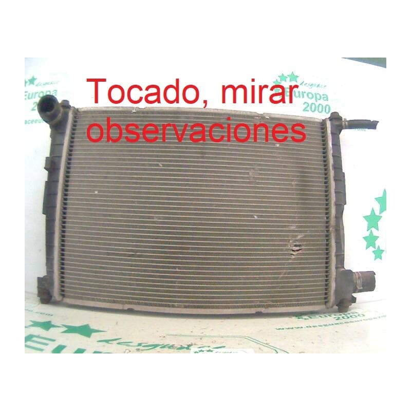 Recambio de radiador agua para ford fiesta berlina referencia OEM IAM - Azul