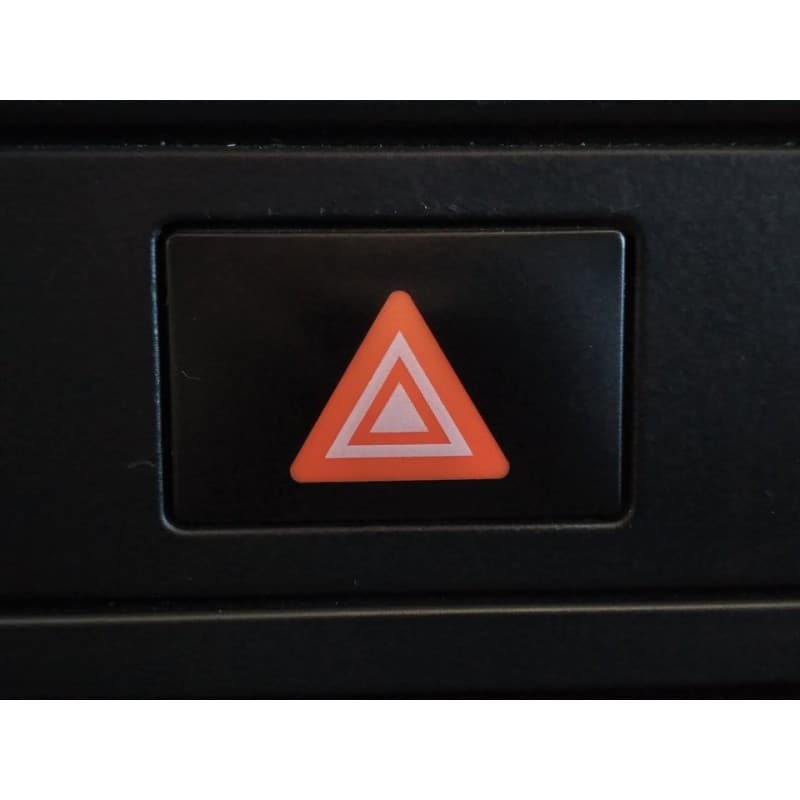 Recambio de warning para porsche cayenne (typ 9pa) básico referencia OEM IAM - Negro