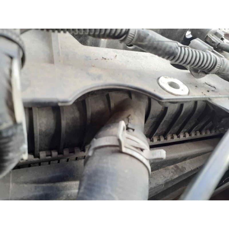 Recambio de radiador agua para ford fiesta (cb1) titanium referencia OEM IAM