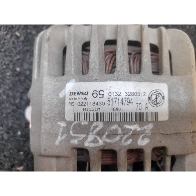 Recambio de alternador para fiat panda (169) 1.1 8v referencia OEM IAM 51714794 - Blanco 4