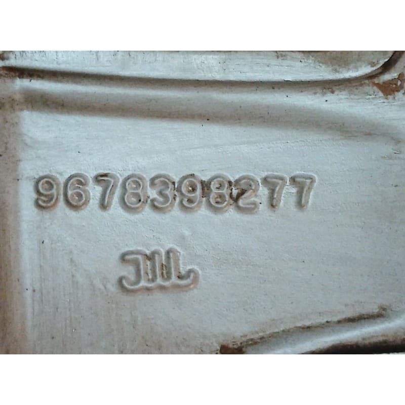Recambio de llanta para peugeot 2008 (--.2013) active referencia OEM IAM 9678398277 - Gris 4