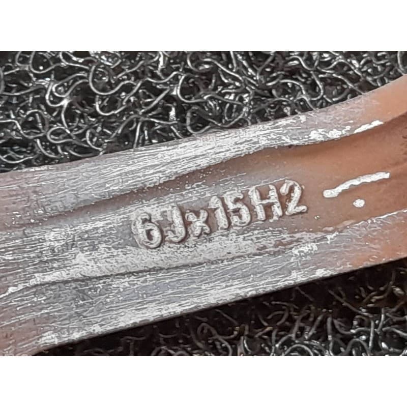 Recambio de llanta para ford mondeo berlina (gd) ghia referencia OEM IAM 6JX15H2 - Gris 2