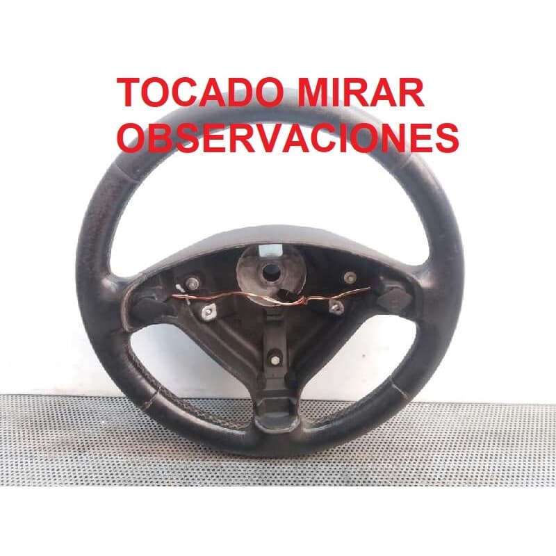Recambio de volante para opel agila básico referencia OEM IAM 13127924 - Amarillo