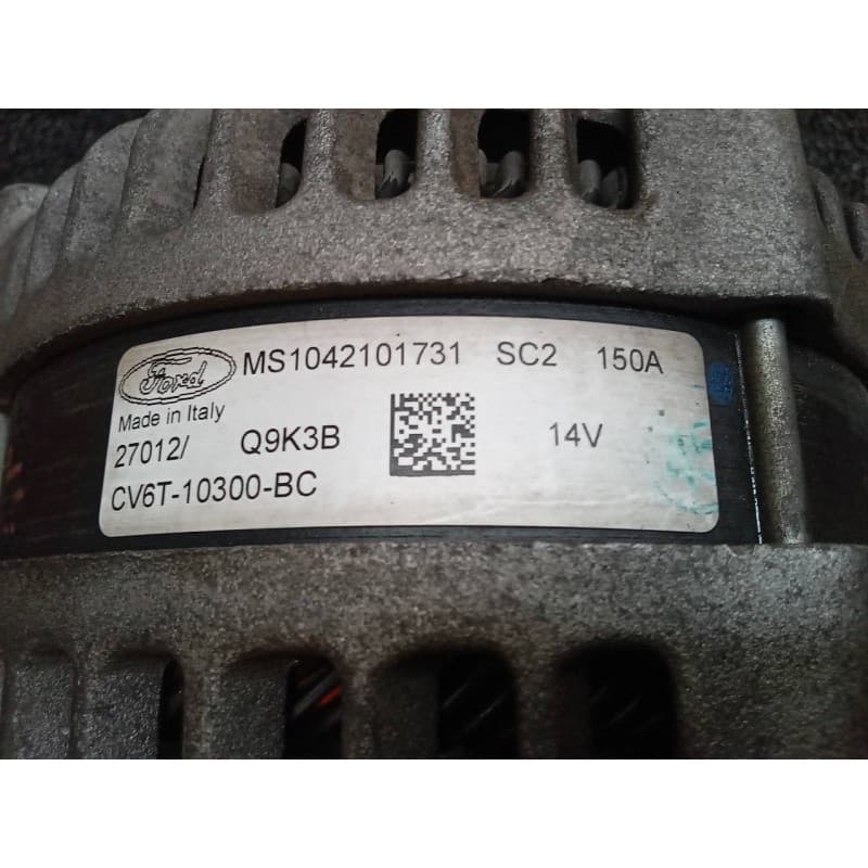 Recambio de alternador para ford b-max titanium referencia OEM IAM CV6T10300BC - Blanco 4