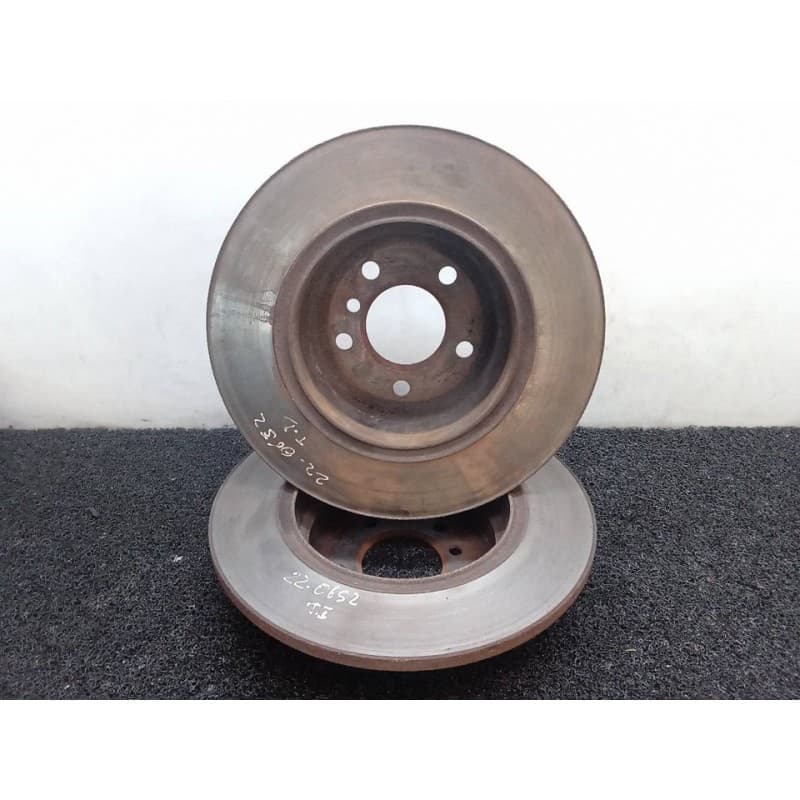 Recambio de disco de freno trasero para bmw x5 (e53) 3.0d referencia OEM IAM - Gris