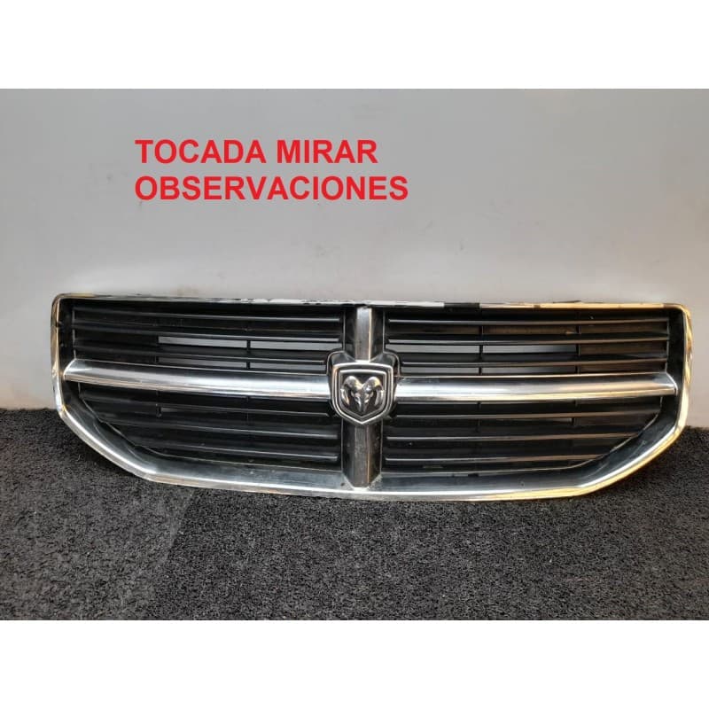 Recambio de rejilla delantera para dodge caliber sxt referencia OEM IAM - Blanco