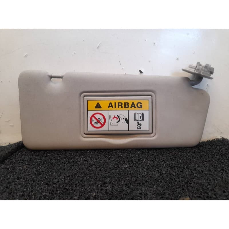 Recambio de parasol derecho para renault clio iv technofeel referencia OEM IAM - Gris