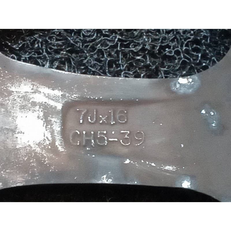 Recambio de llanta para peugeot 607 (s1) pack referencia OEM IAM 7JX16CH539 2