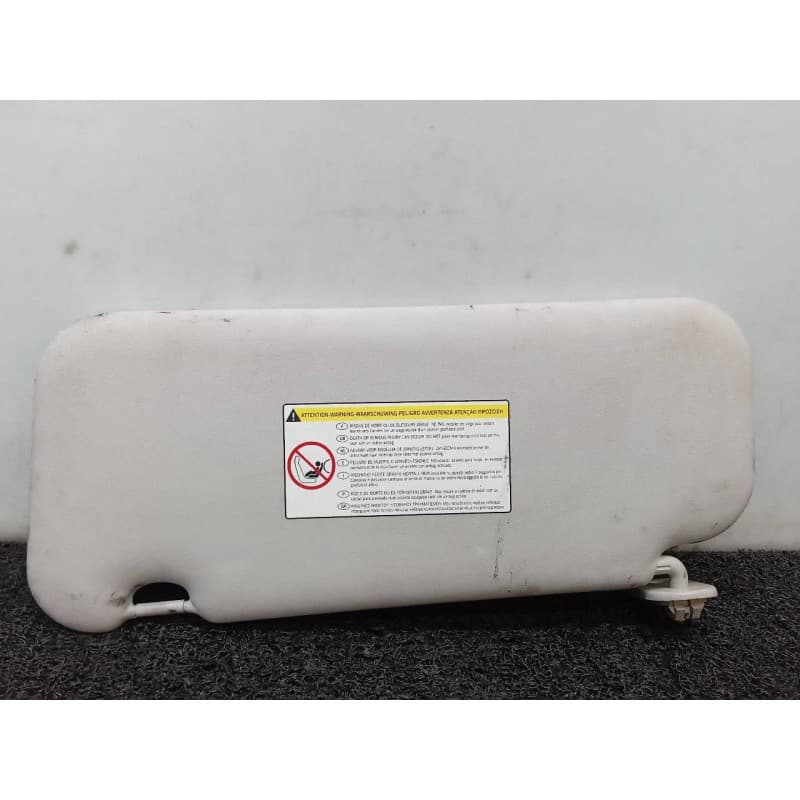 Recambio de parasol derecho para peugeot 207 sport referencia OEM IAM - Negro