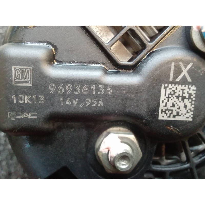 Recambio de alternador para chevrolet aveo ls referencia OEM IAM 96936135 7