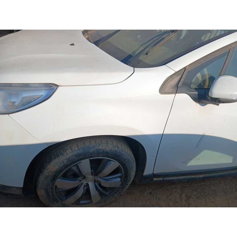Recambio de aleta delantera izquierda para peugeot 2008 (--.2013) referencia OEM IAM - Blanco
