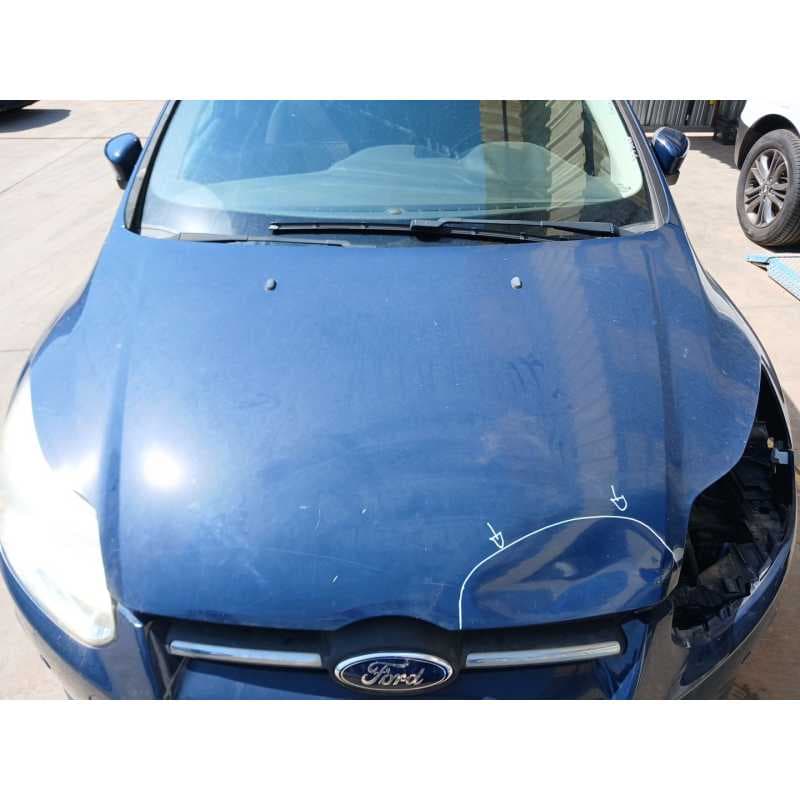Recambio de capo para ford focus iii 1.6 tdci referencia OEM IAM - Azul oscuro