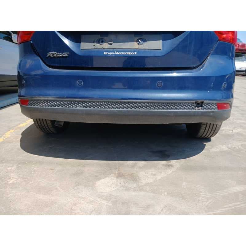 Recambio de paragolpes trasero para ford focus iii 1.6 tdci referencia OEM IAM - Azul oscuro