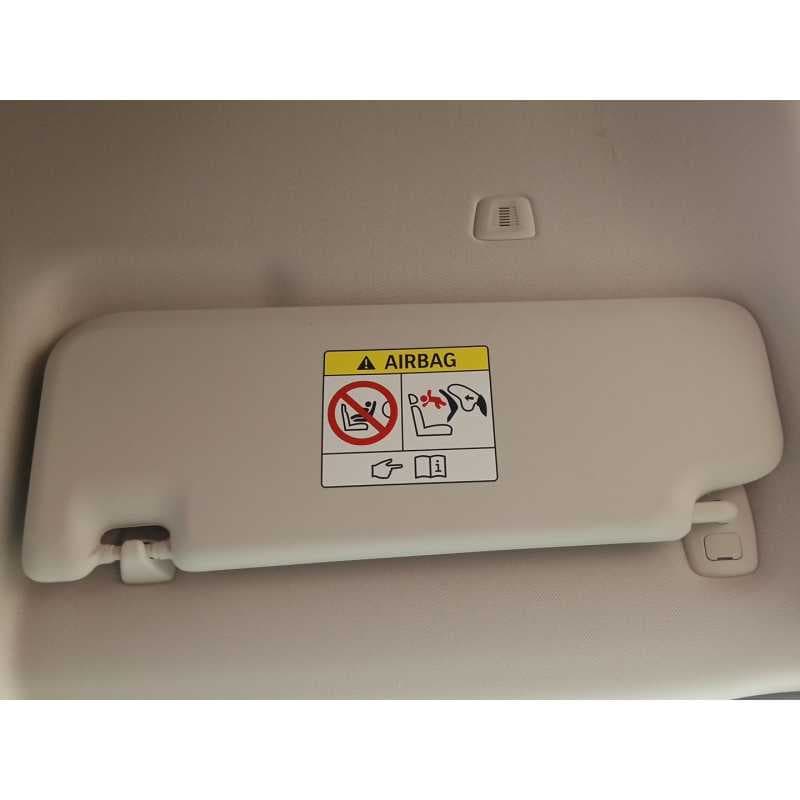 Recambio de parasol derecho para bmw x4 (g02, f98) xdrive 20 d referencia OEM IAM - Negro