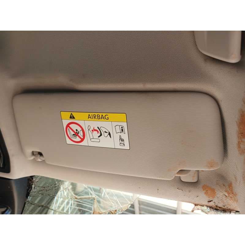 Recambio de parasol derecho para seat leon (kl1, klg) 2.0 tdi referencia OEM IAM - Blanco