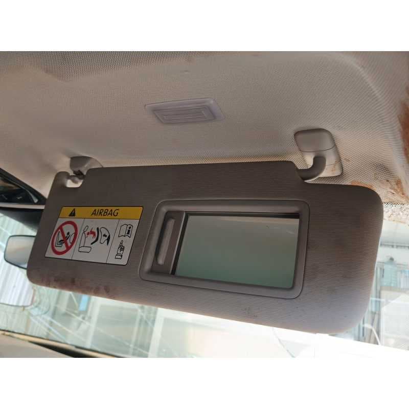 Recambio de parasol derecho para seat leon (kl1, klg) 2.0 tdi referencia OEM IAM - Blanco 2