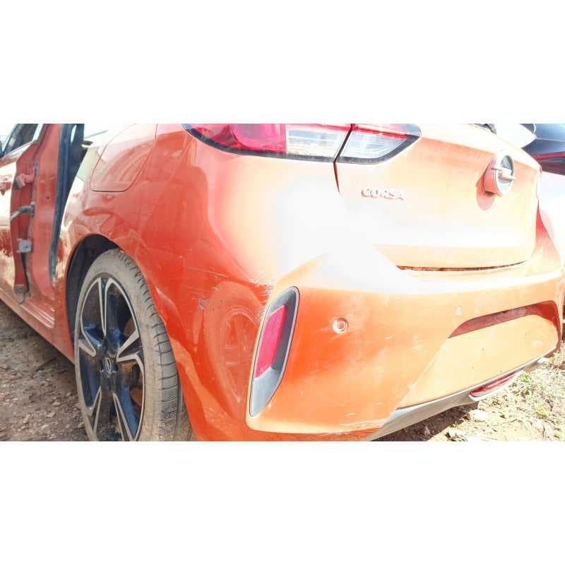 Recambio de paragolpes trasero para opel corsa f edition referencia OEM IAM - Rojo 2
