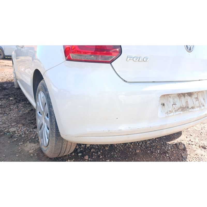 Recambio de paragolpes trasero para volkswagen polo (6r1) referencia OEM IAM - Blanco 2