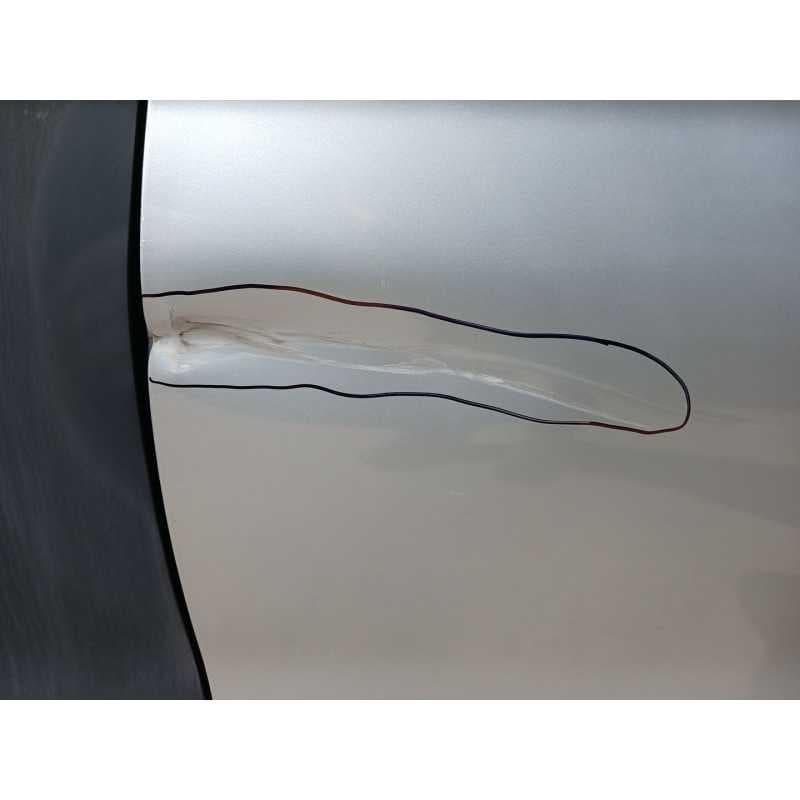Recambio de puerta delantera izquierda para bmw 1 (f20) 114 d referencia OEM IAM - Gris plata 2