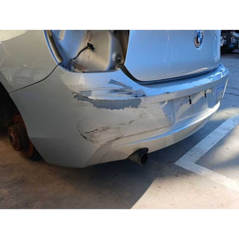 Recambio de paragolpes trasero para bmw 1 (f20) 114 d referencia OEM IAM - Gris plata 2