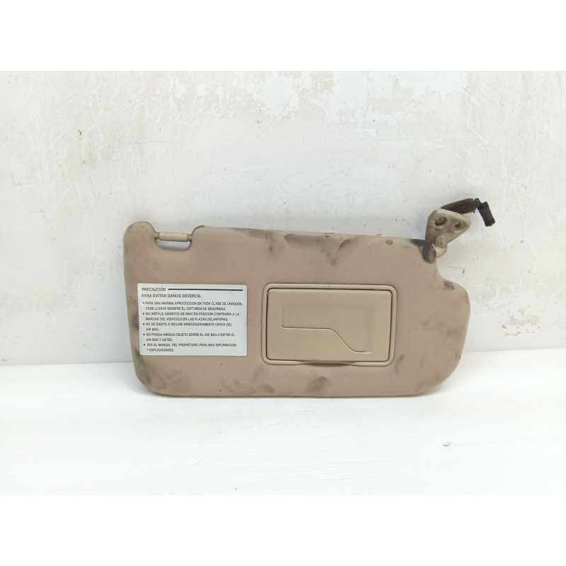 Recambio de parasol derecho para hyundai tucson (jm) 2.0 crdi referencia OEM IAM - Negro