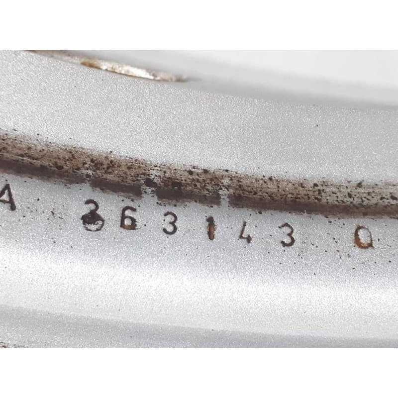 Recambio de llanta para renault kangoo profesional referencia OEM IAM 363143 - Blanco 2