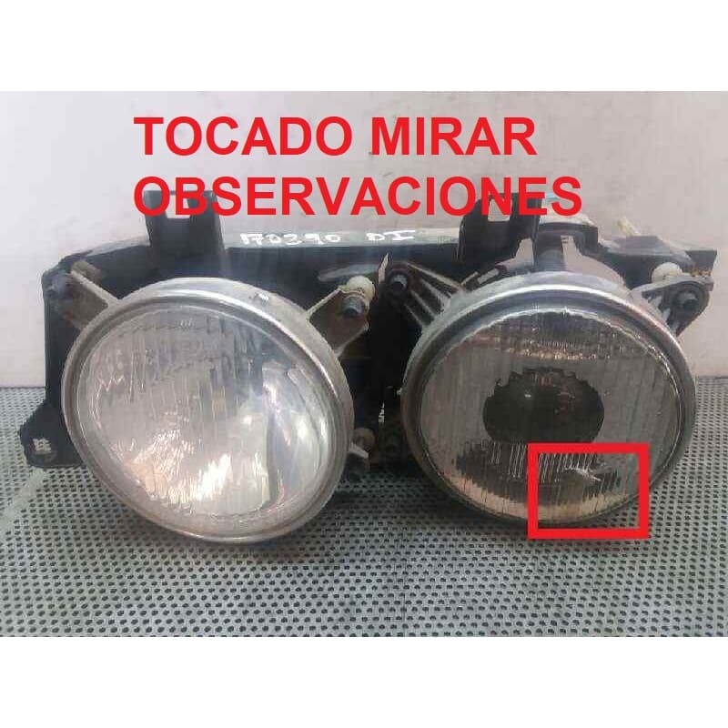 Recambio de faro izquierdo para bmw serie 5 berlina (e34) 524td referencia OEM IAM - Blanco