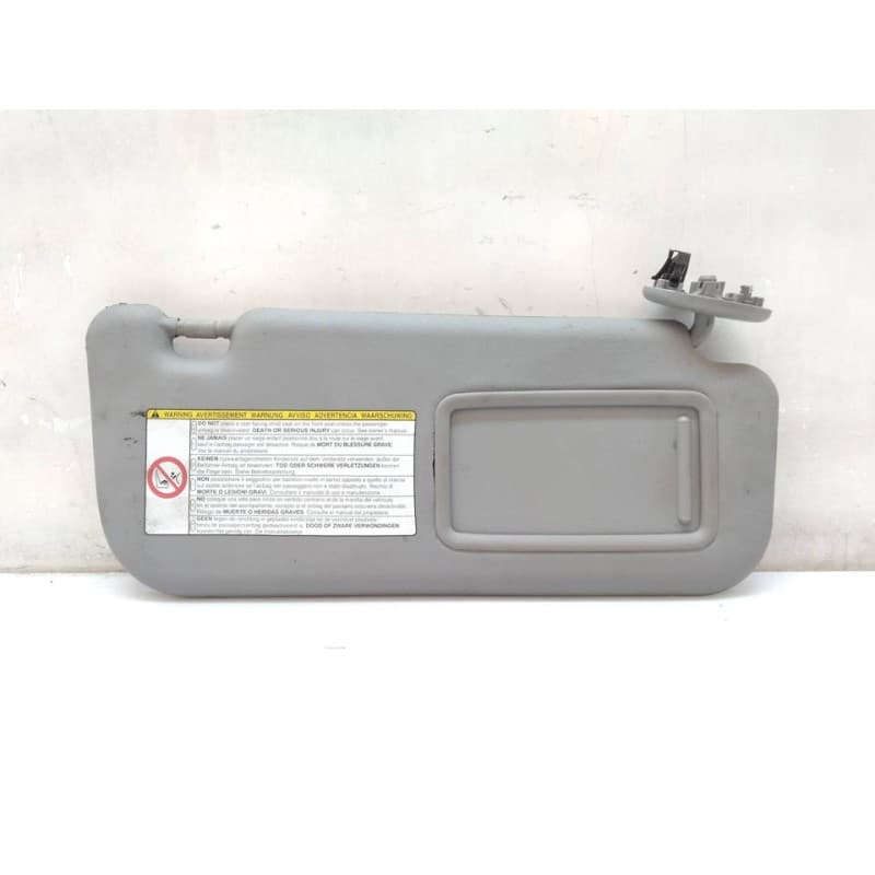 Recambio de parasol derecho para toyota yaris ts referencia OEM IAM - Negro