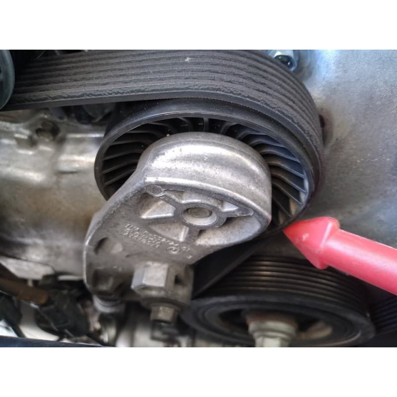 Recambio de tensor correa auxiliar para subaru xv executive referencia OEM IAM - Gris 2