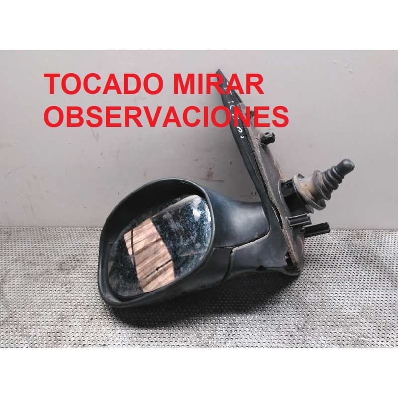 Recambio de retrovisor izquierdo para peugeot 206 berlina xt referencia OEM IAM - Rojo