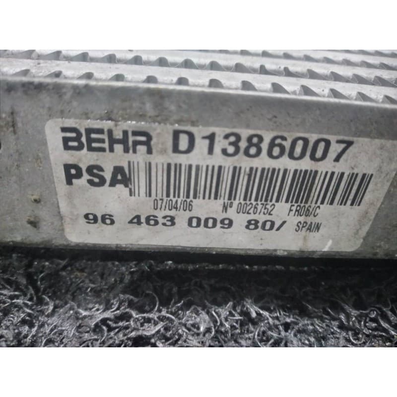 Recambio de intercooler para peugeot 407 feline referencia OEM IAM 9646300980 3