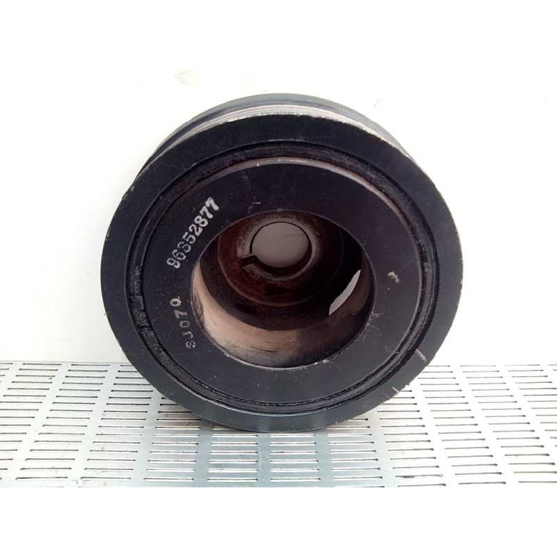 Recambio de polea cigueñal para daewoo tacuma 1.6 cat referencia OEM IAM 96352877 - Gris 3