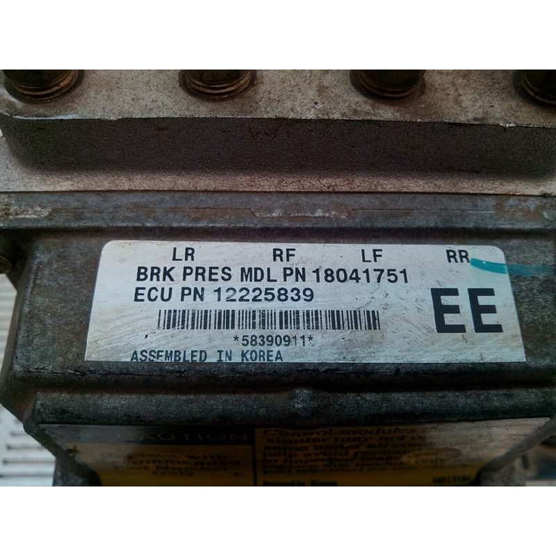 Recambio de abs para daewoo tacuma 1.6 cat referencia OEM IAM 96264655 18041751 - Gris 3