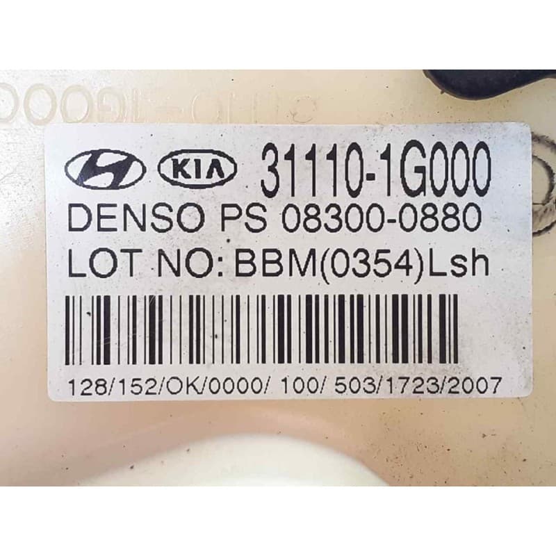 Recambio de aforador para kia rio 1.4 ex1 referencia OEM IAM 311101G000 - Negro 2