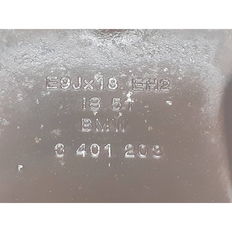 Recambio de llanta para bmw x3 (e83) 3.0d referencia OEM IAM 3401203 E9JX18 - Negro 3
