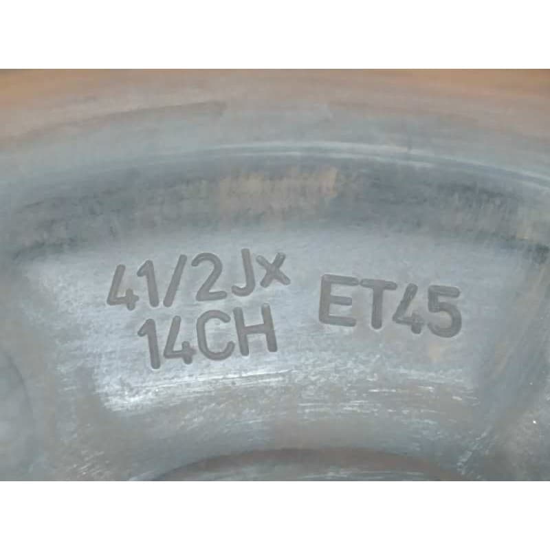 Recambio de llanta para suzuki ignis rm (mh) básico referencia OEM IAM 41/2JX14CH - Gris 2