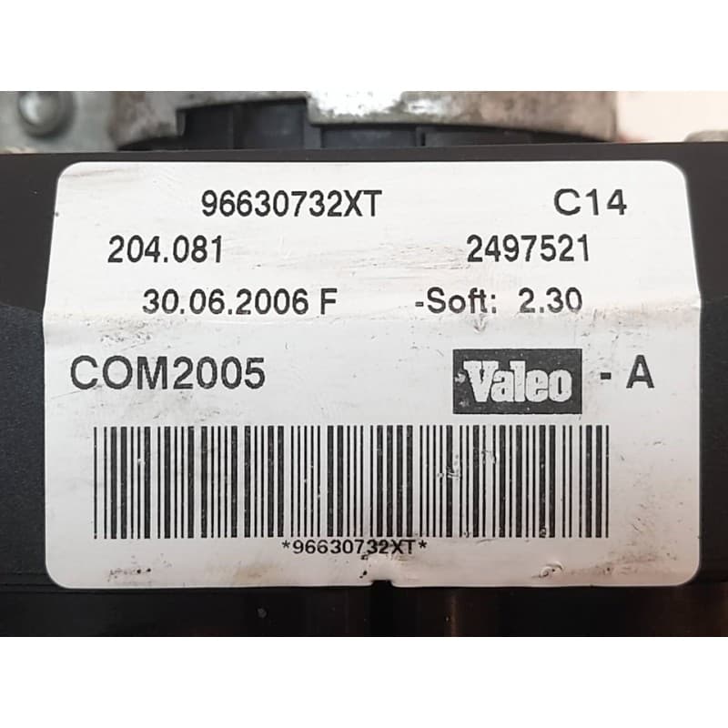 Recambio de mando luces para peugeot 207 x-line referencia OEM IAM 96630732XT - Negro 3