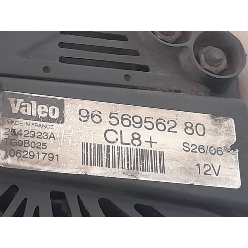 Recambio de alternador para peugeot 207 x-line referencia OEM IAM 9656956080 - Negro 3
