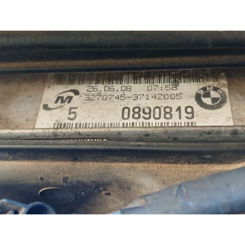 Recambio de radiador agua para bmw 3 (e90) 320 d referencia OEM IAM 0890819 - Negro