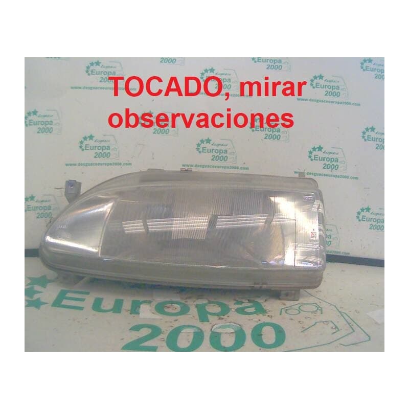 Recambio de faro izquierdo para renault 19 (b/c/l53) 1.4 (cv.58) referencia OEM IAM - Blanco